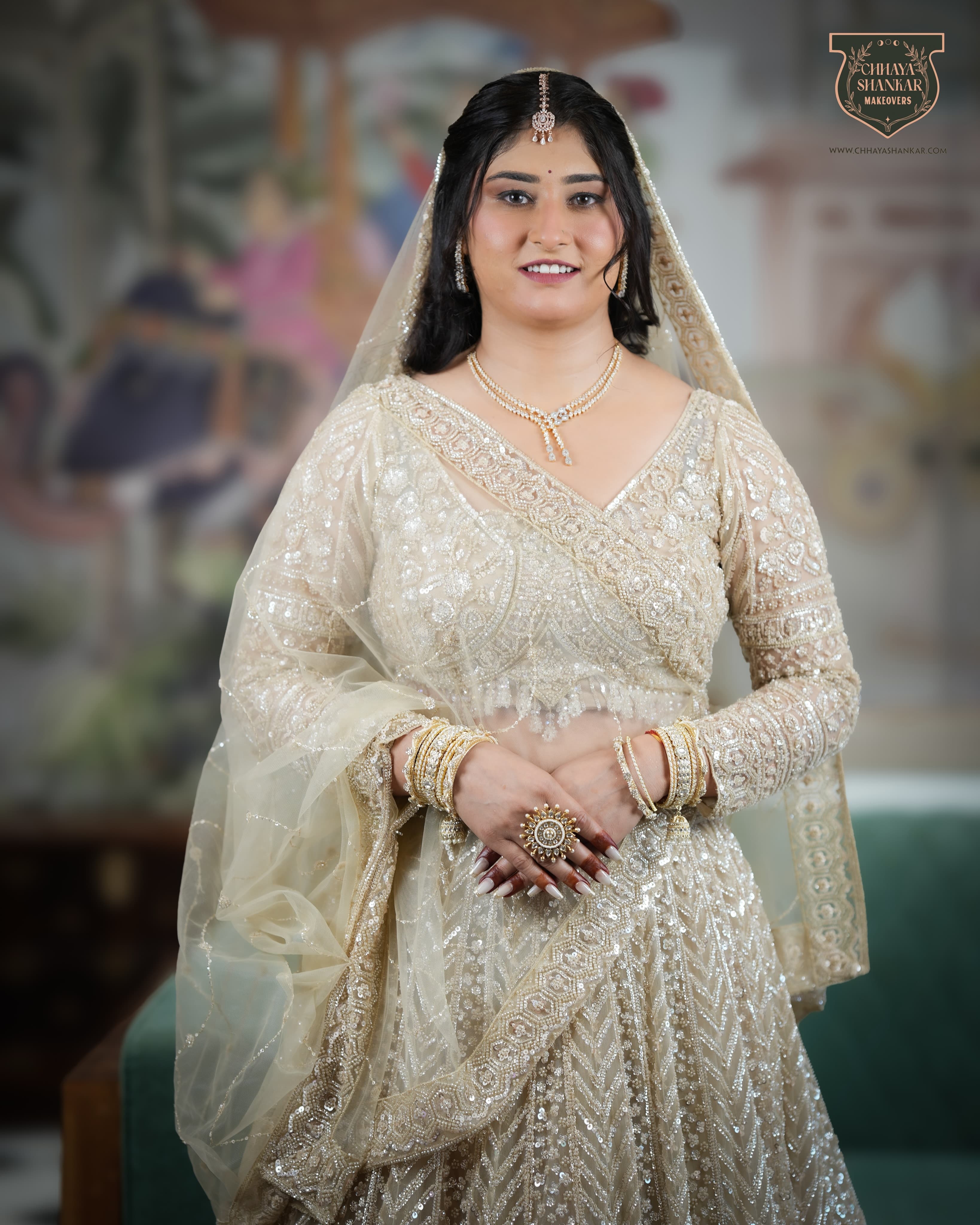 Engagement Bride ❤️ Book Yours Now at www.chhayashankar.com