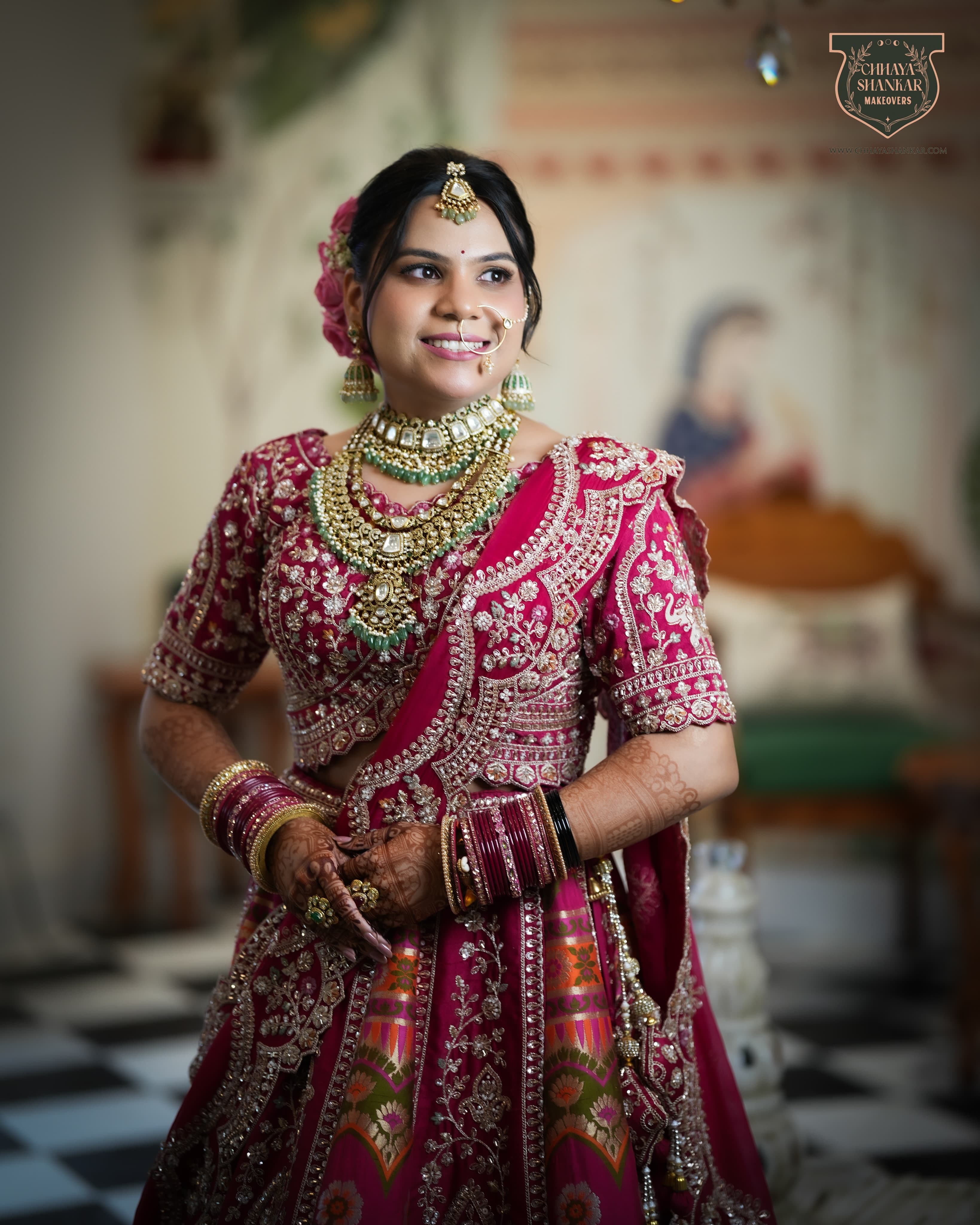 Beautiful Bride ❤️ Book Yours Now at www.chhayashankar.com