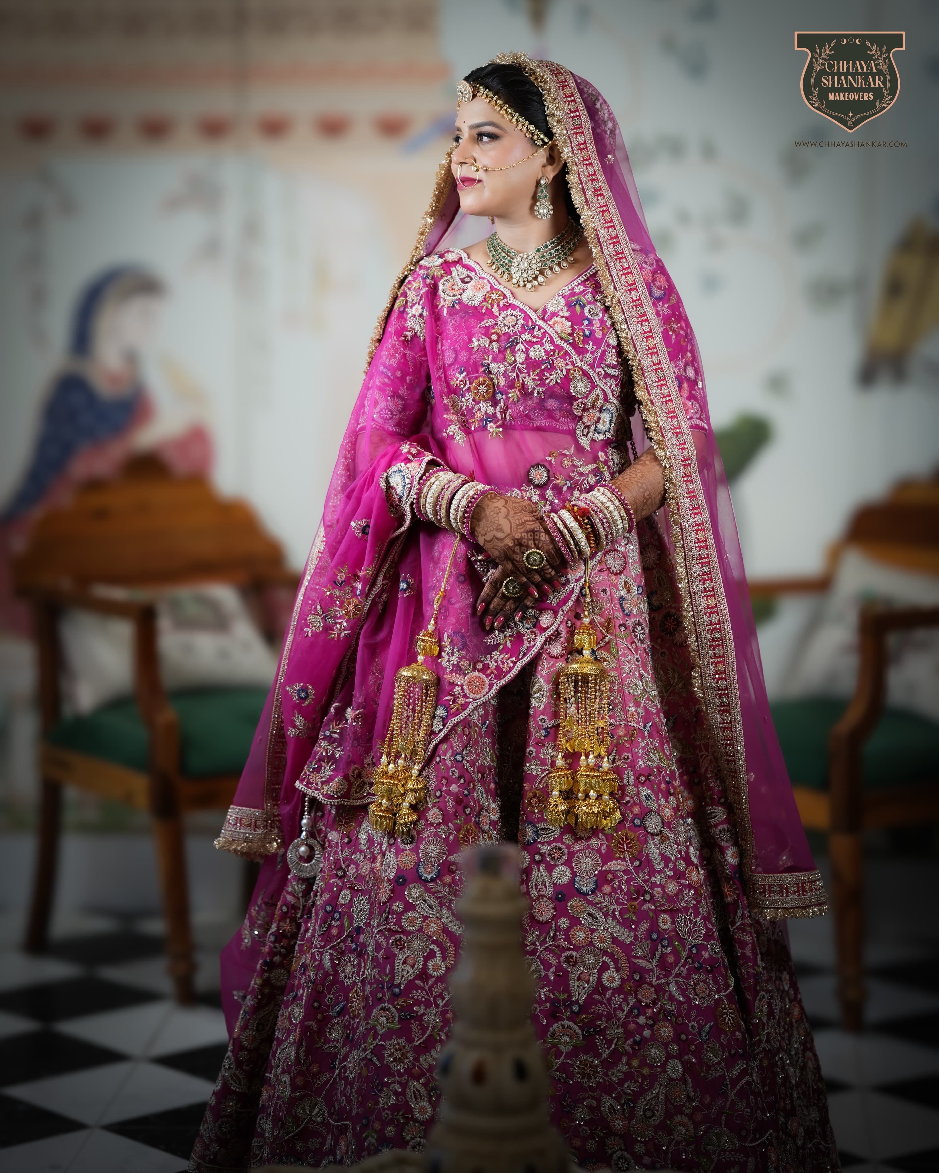 Beautiful Bride ❤️ Book Yours Now at www.chhayashankar.com