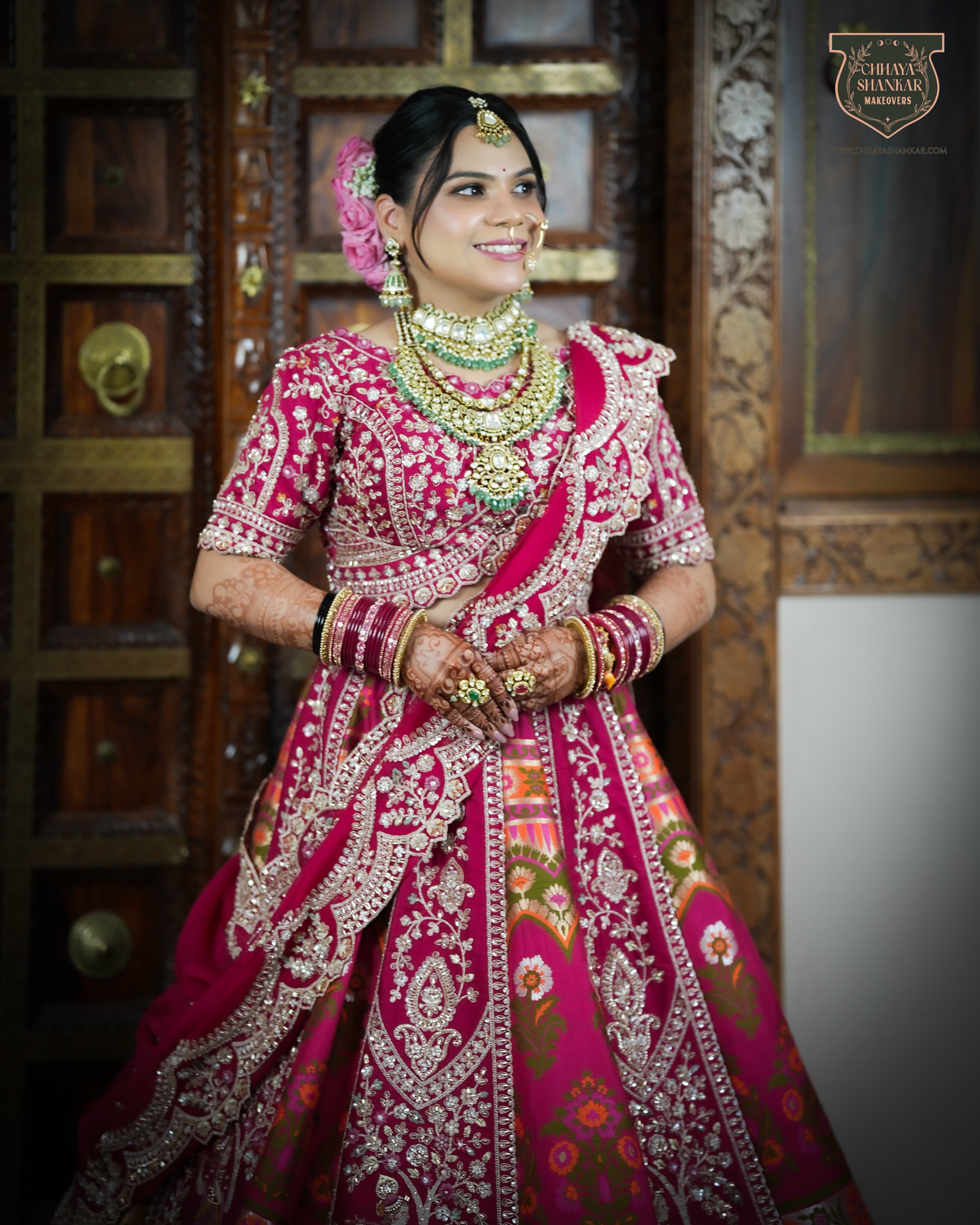 Beautiful Bride ❤️ Book Yours Now at www.chhayashankar.com