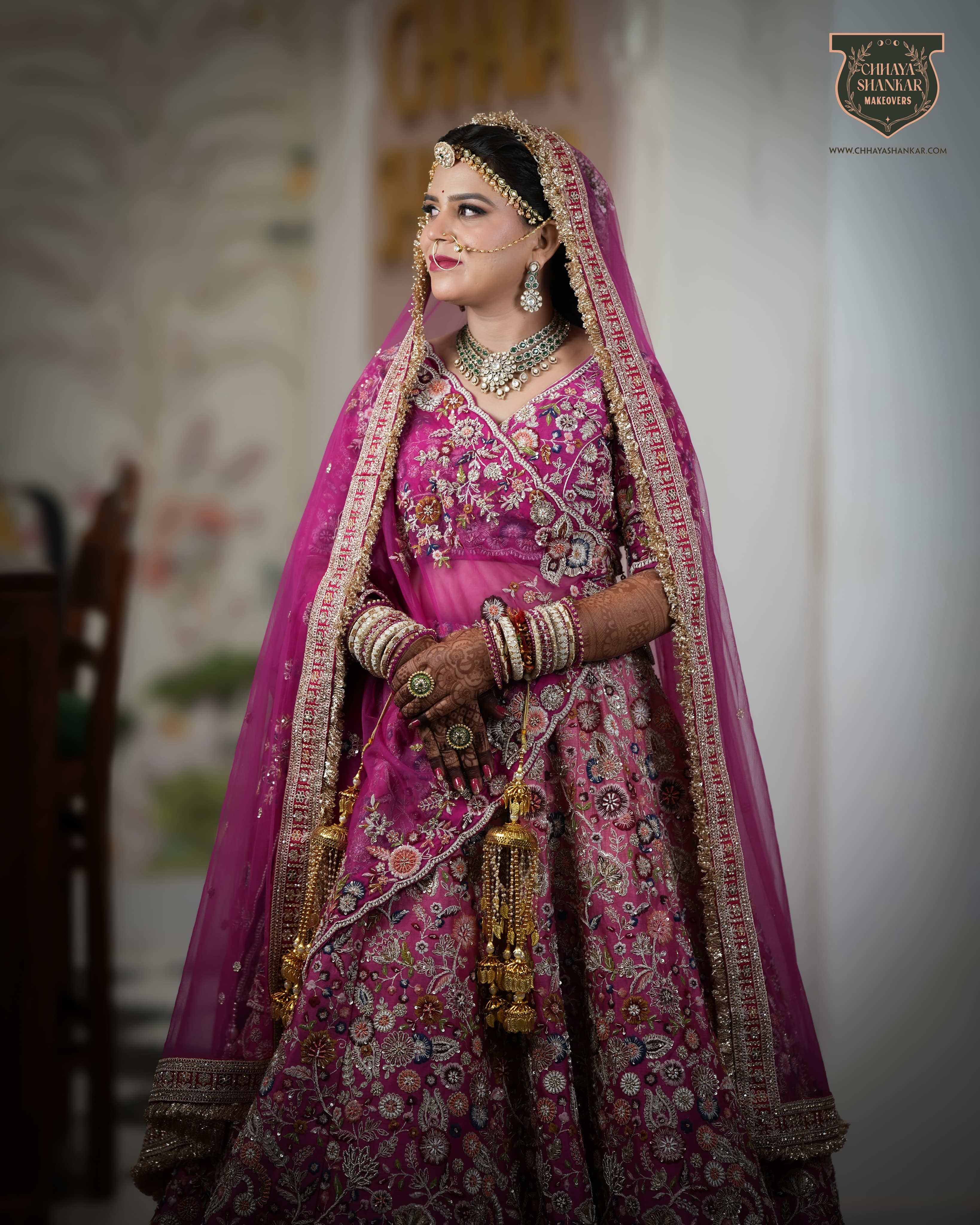 Beautiful Bride ❤️ Book Yours Now at www.chhayashankar.com