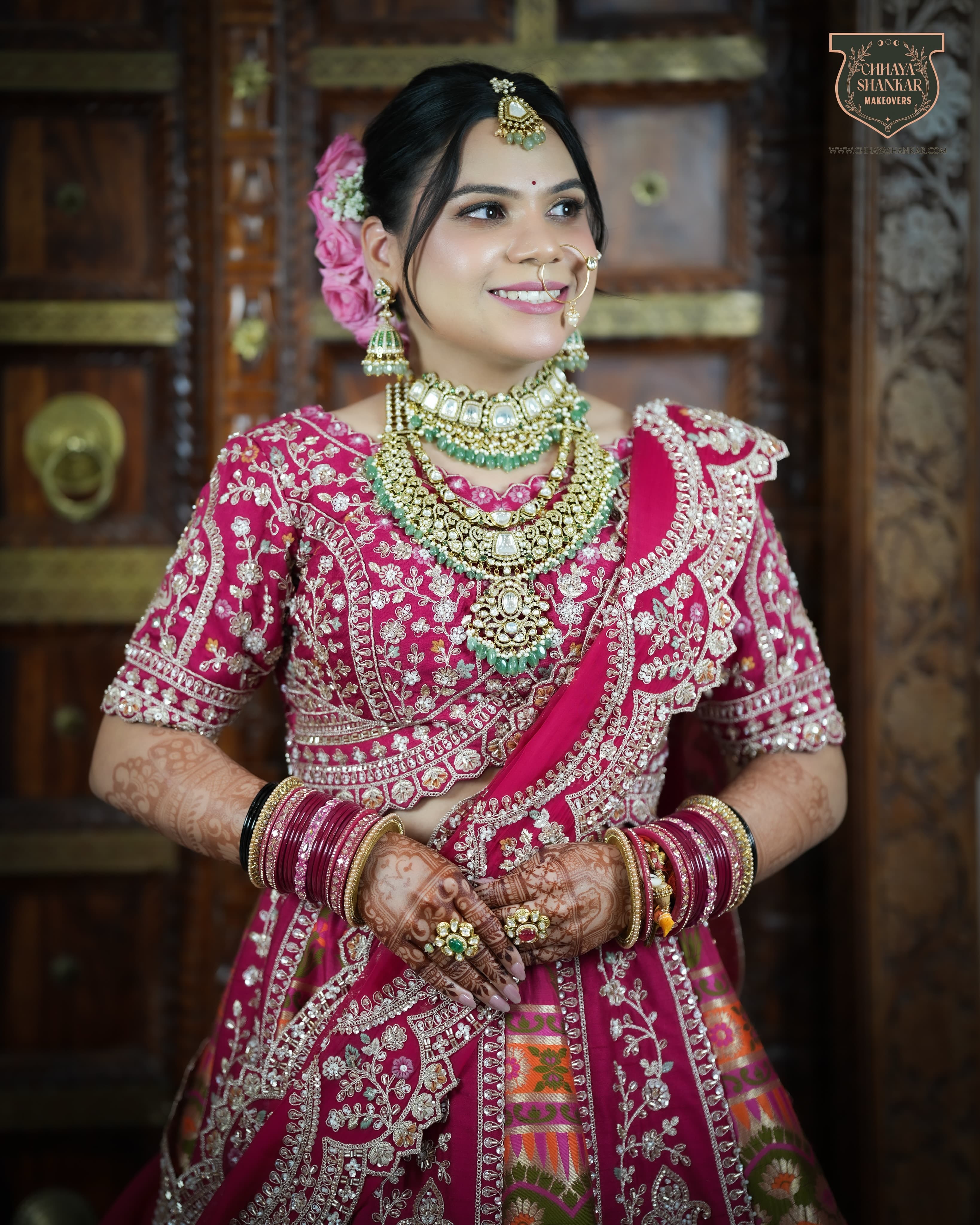 Beautiful Bride ❤️ Book Yours Now at www.chhayashankar.com
