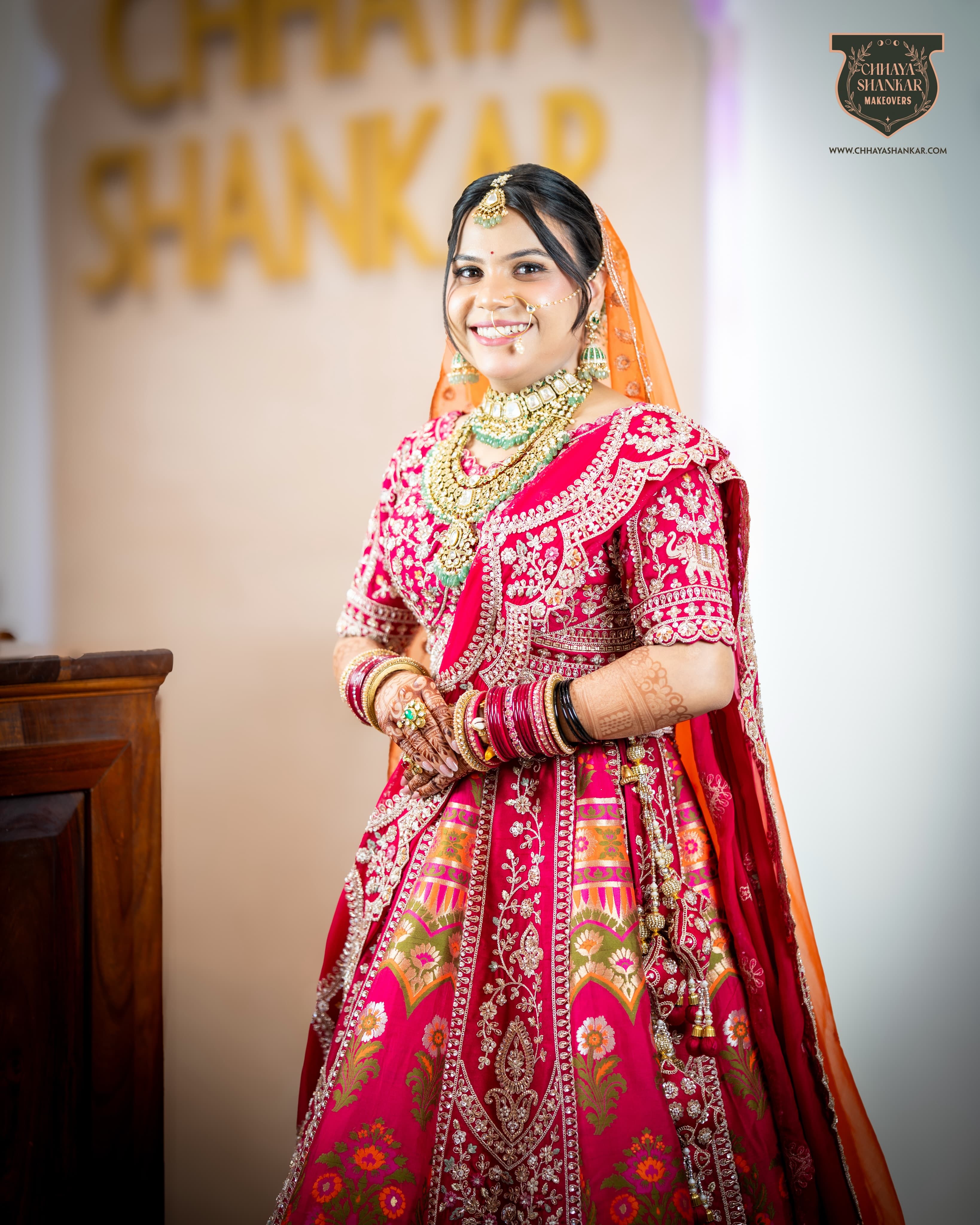 Beautiful Bride ❤️ Book Yours Now at www.chhayashankar.com