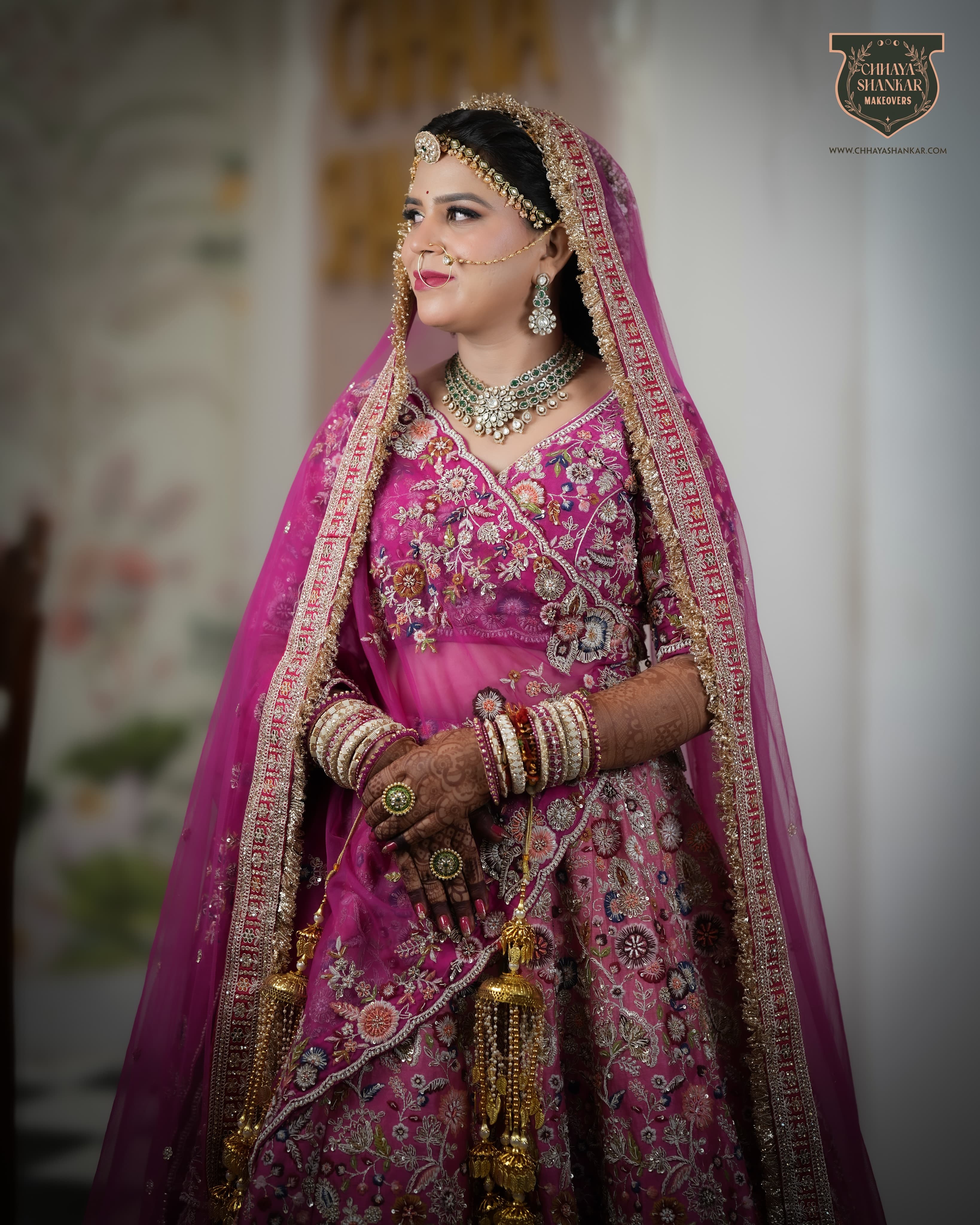 Beautiful Bride ❤️ Book Yours Now at www.chhayashankar.com