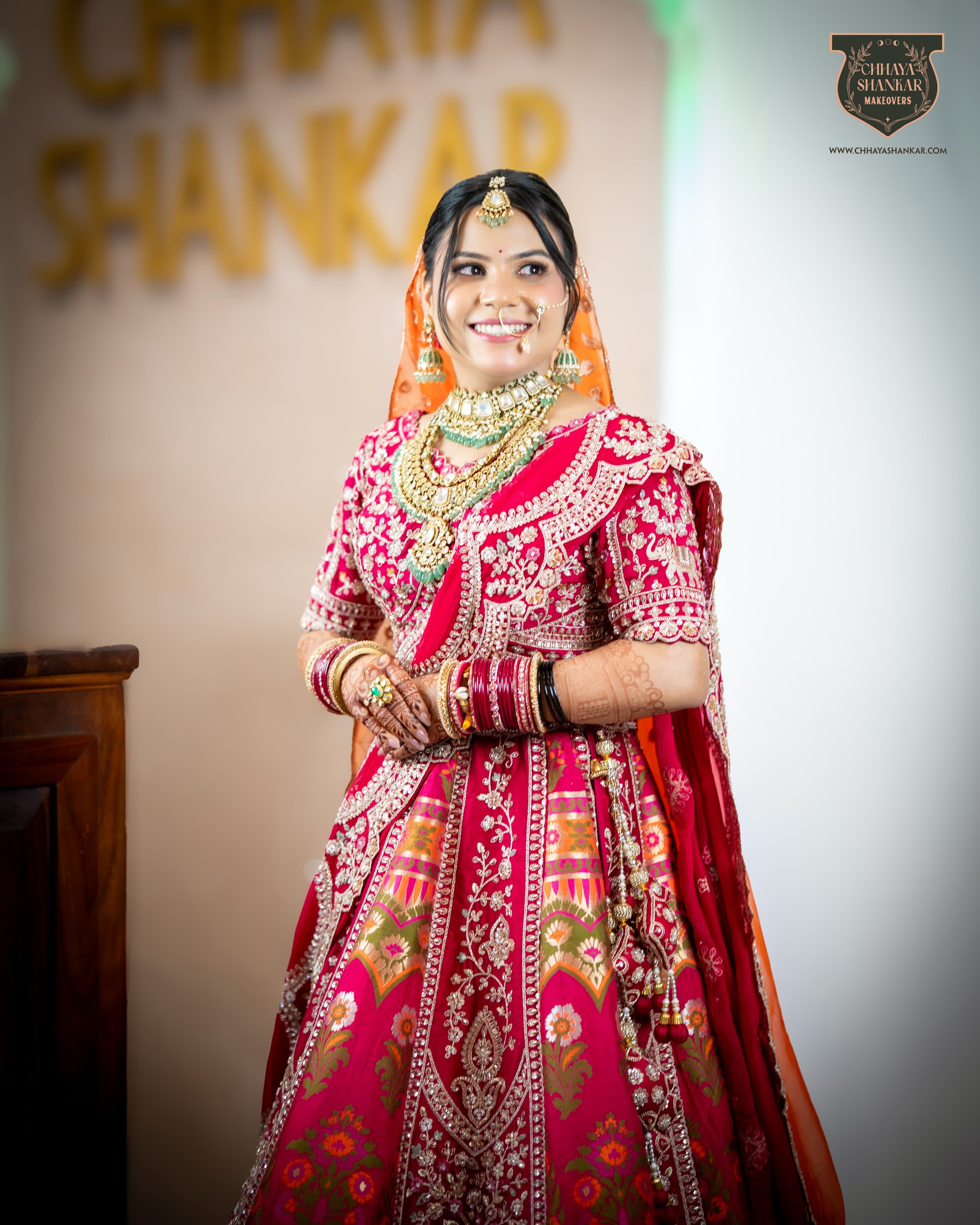 Beautiful Bride ❤️ Book Yours Now at www.chhayashankar.com