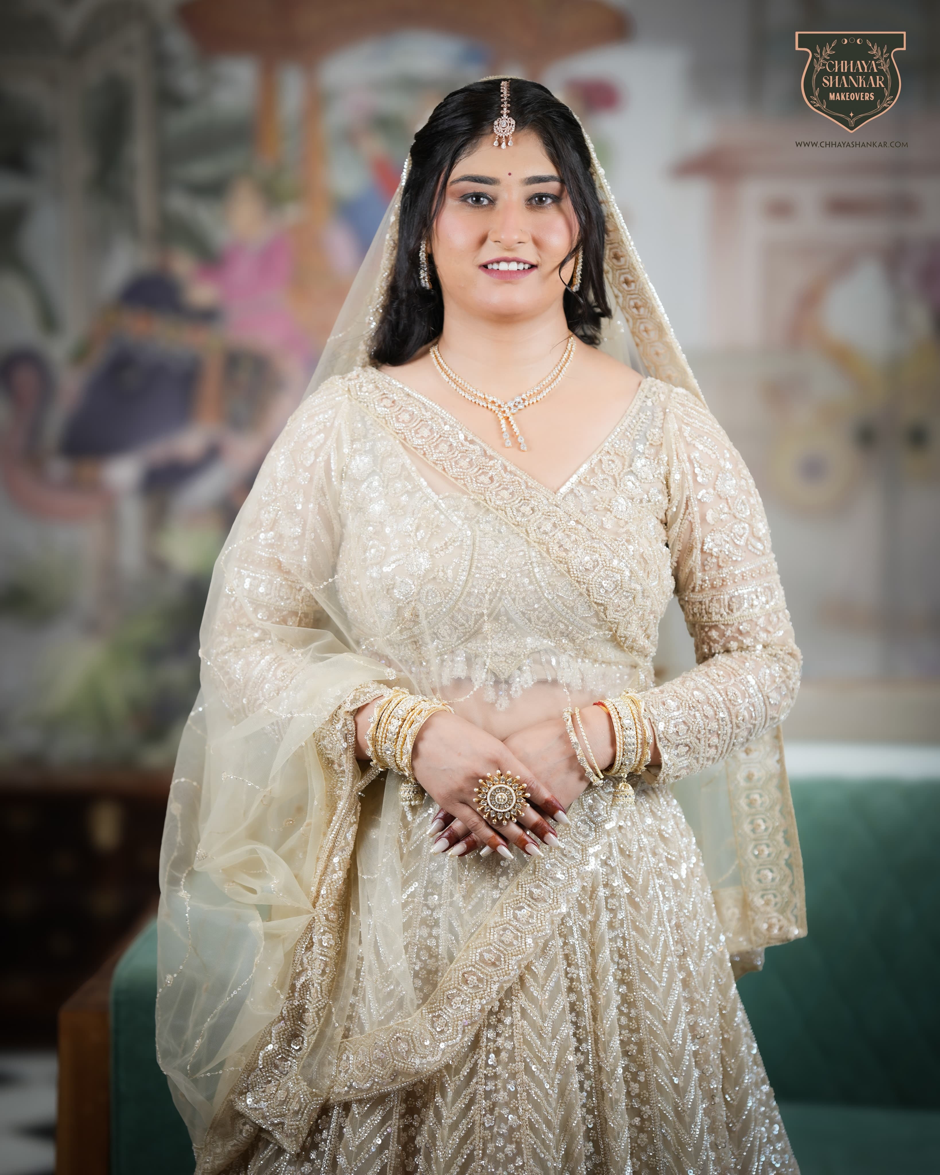 Engagement Bride ❤️ Book Yours Now at www.chhayashankar.com