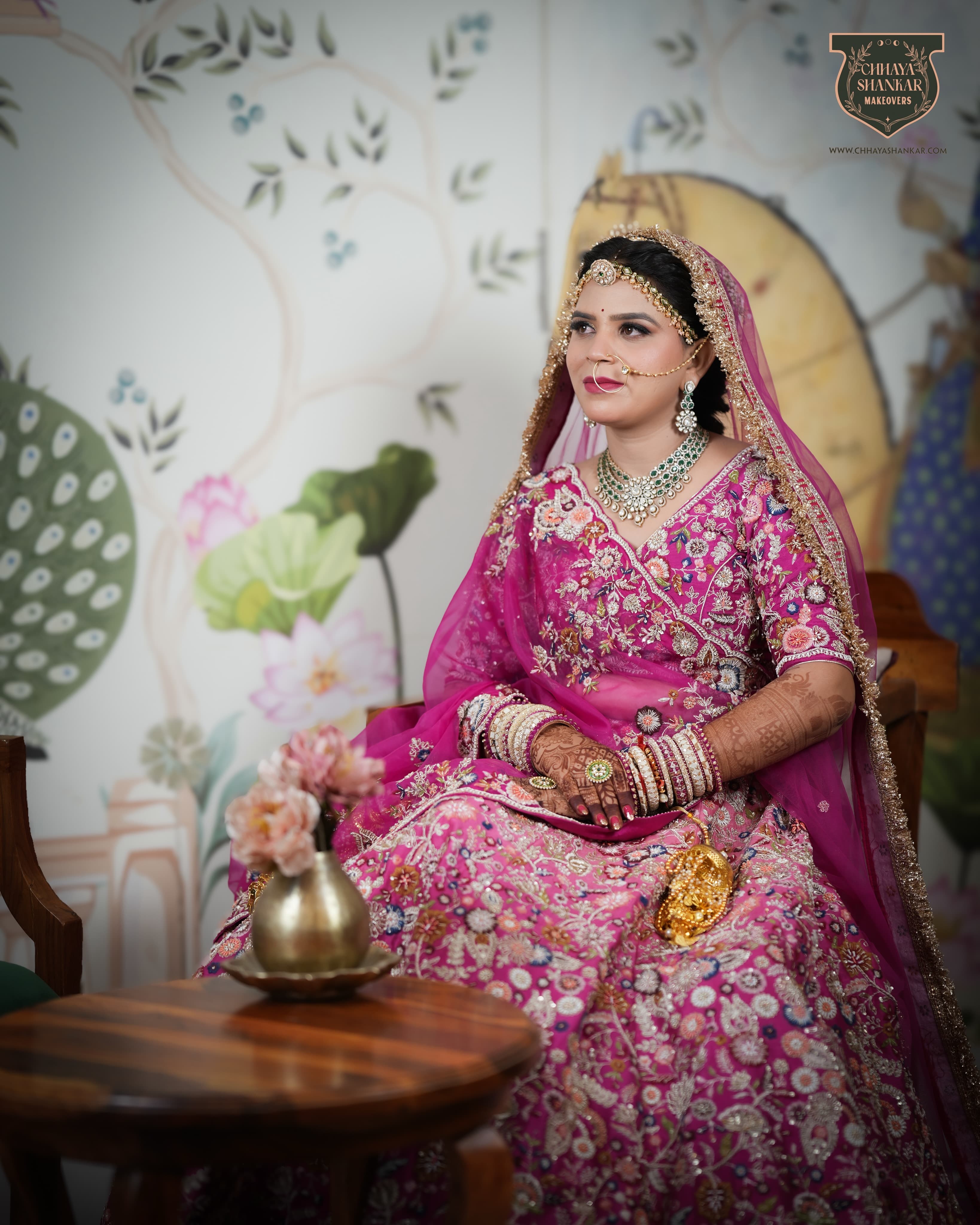 Beautiful Bride ❤️ Book Yours Now at www.chhayashankar.com