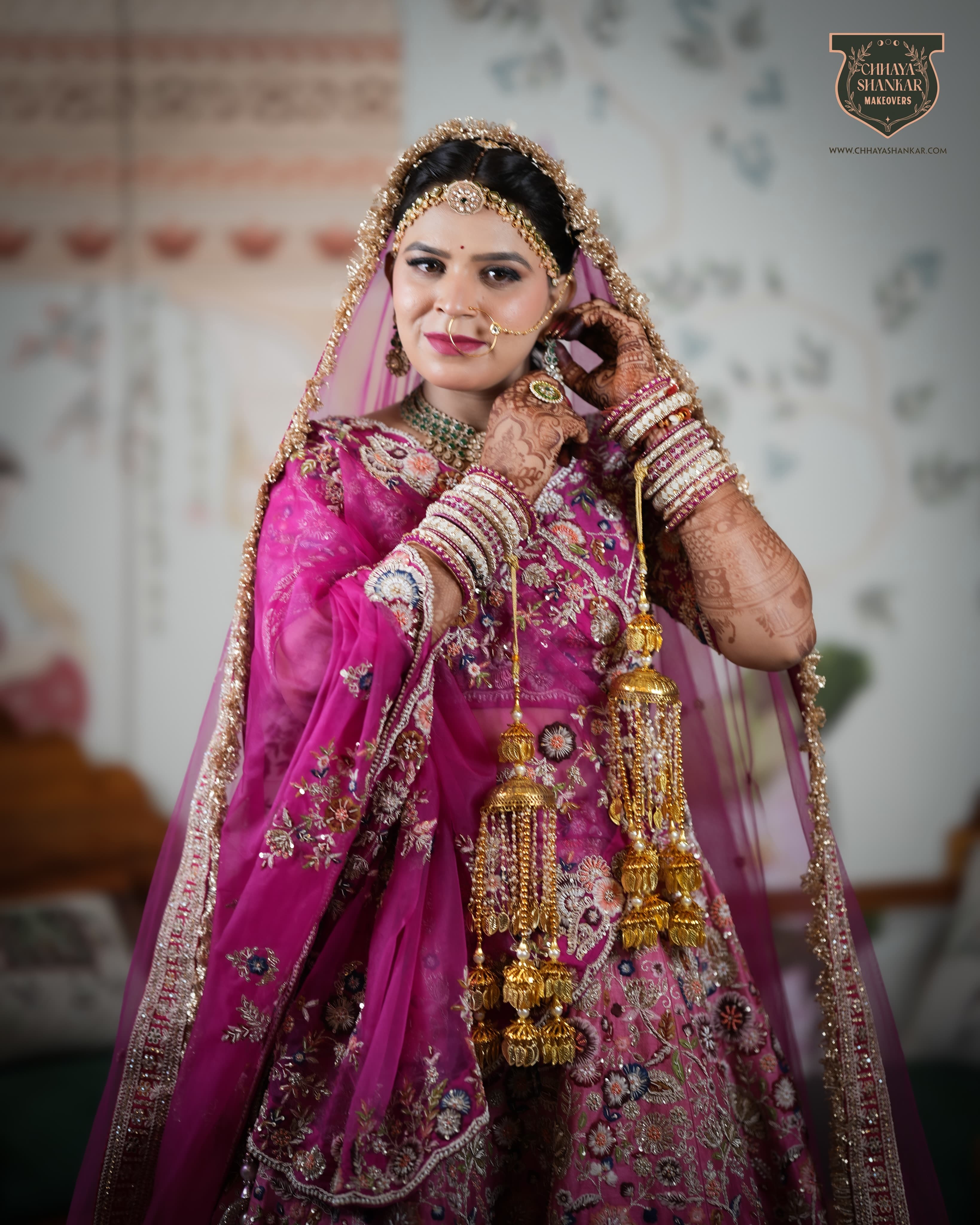 Beautiful Bride ❤️ Book Yours Now at www.chhayashankar.com