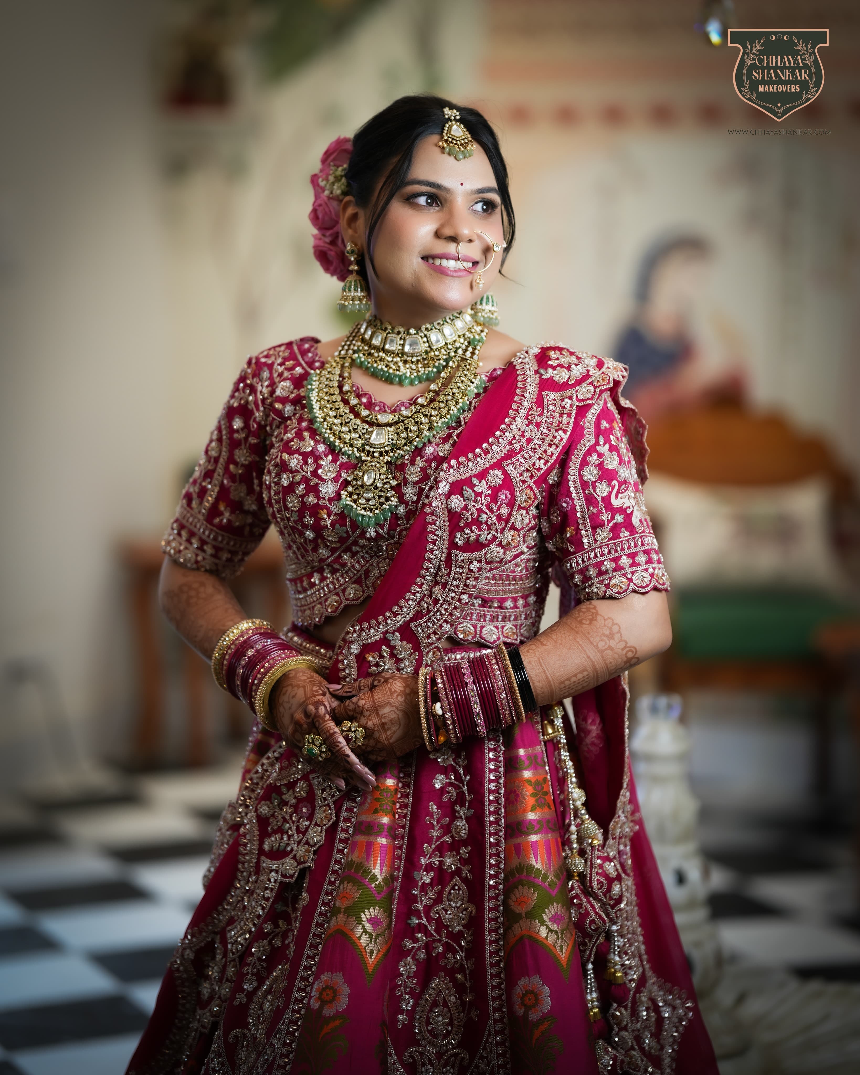 Beautiful Bride ❤️ Book Yours Now at www.chhayashankar.com