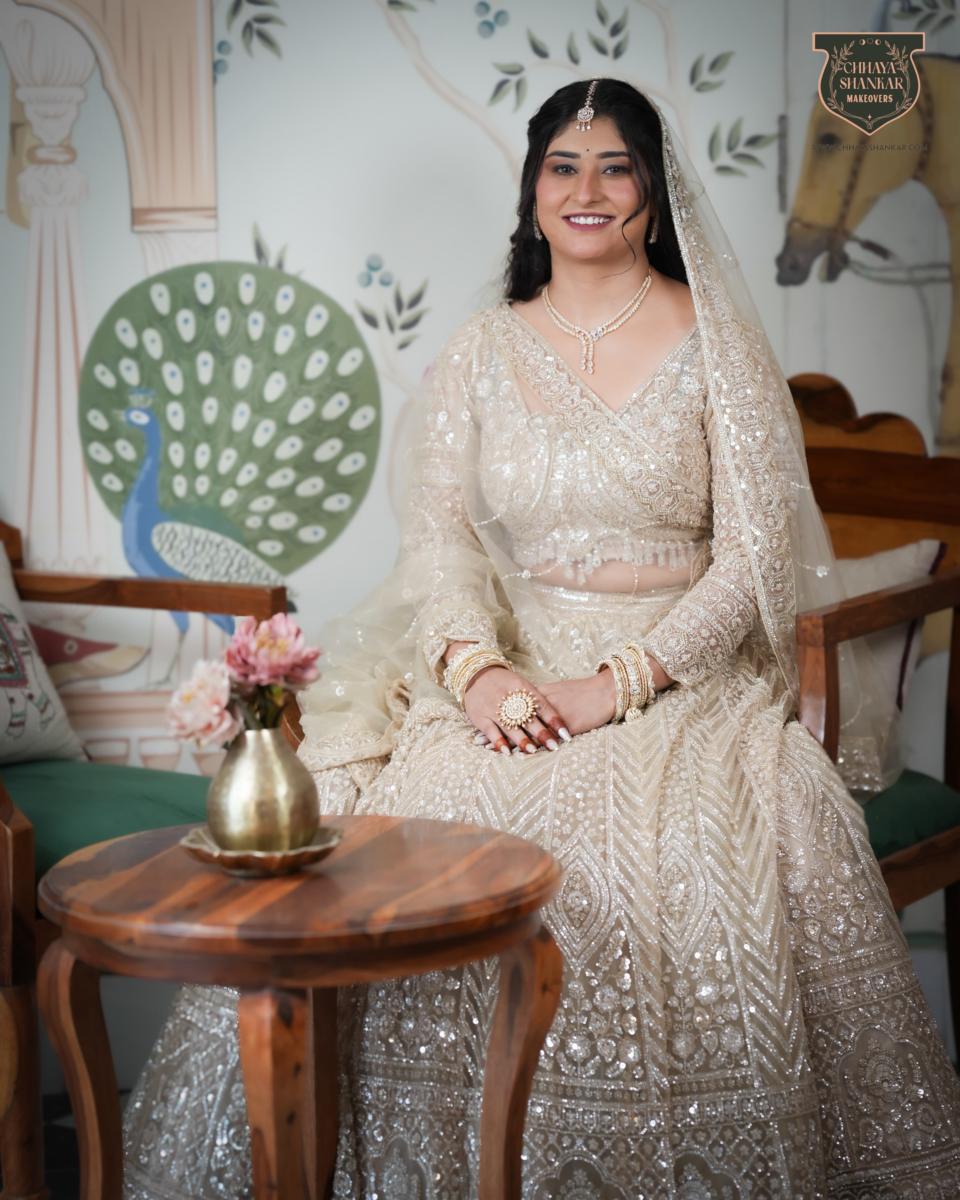 Engagement Bride ❤️ Book Yours Now at www.chhayashankar.com