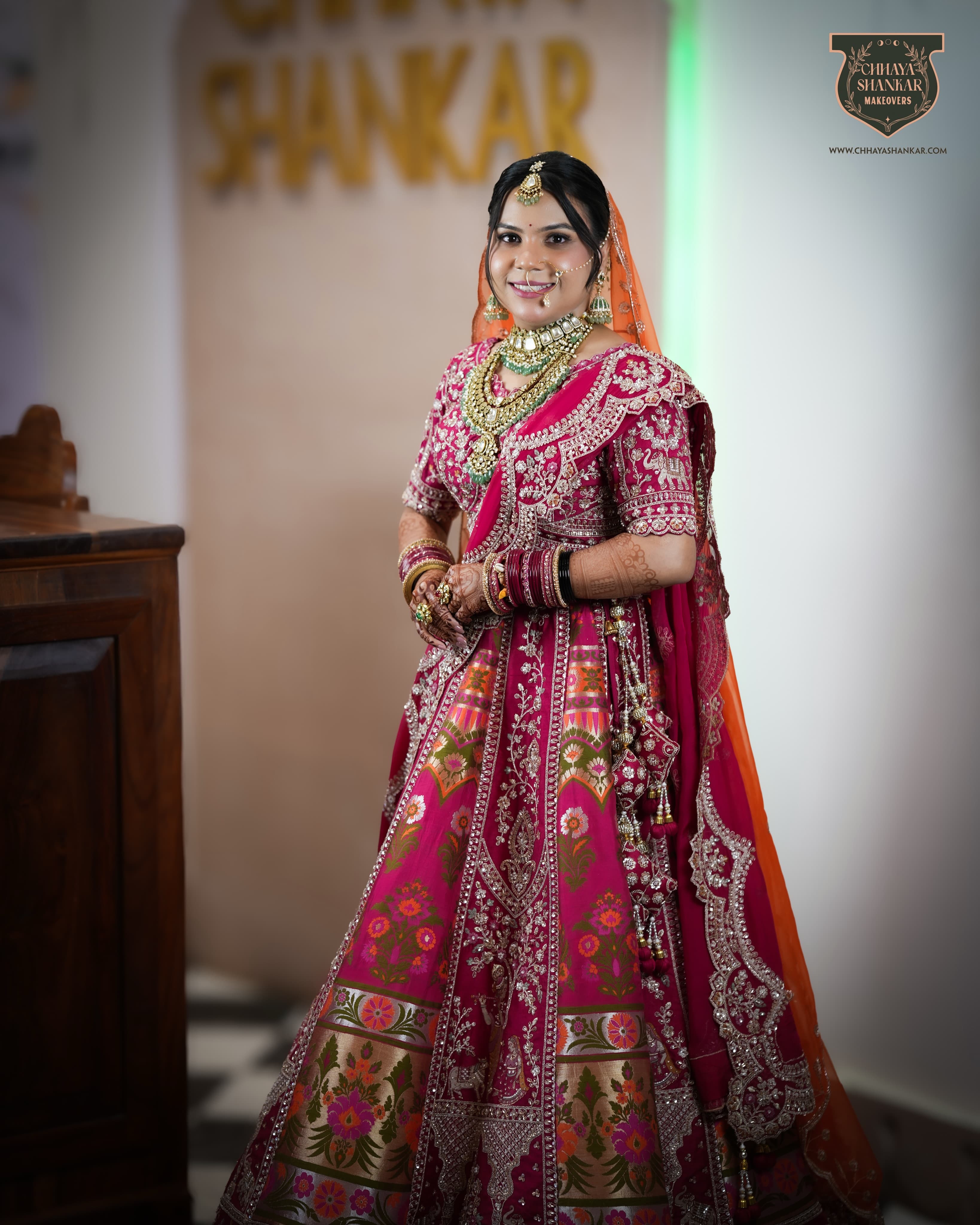 Beautiful Bride ❤️ Book Yours Now at www.chhayashankar.com