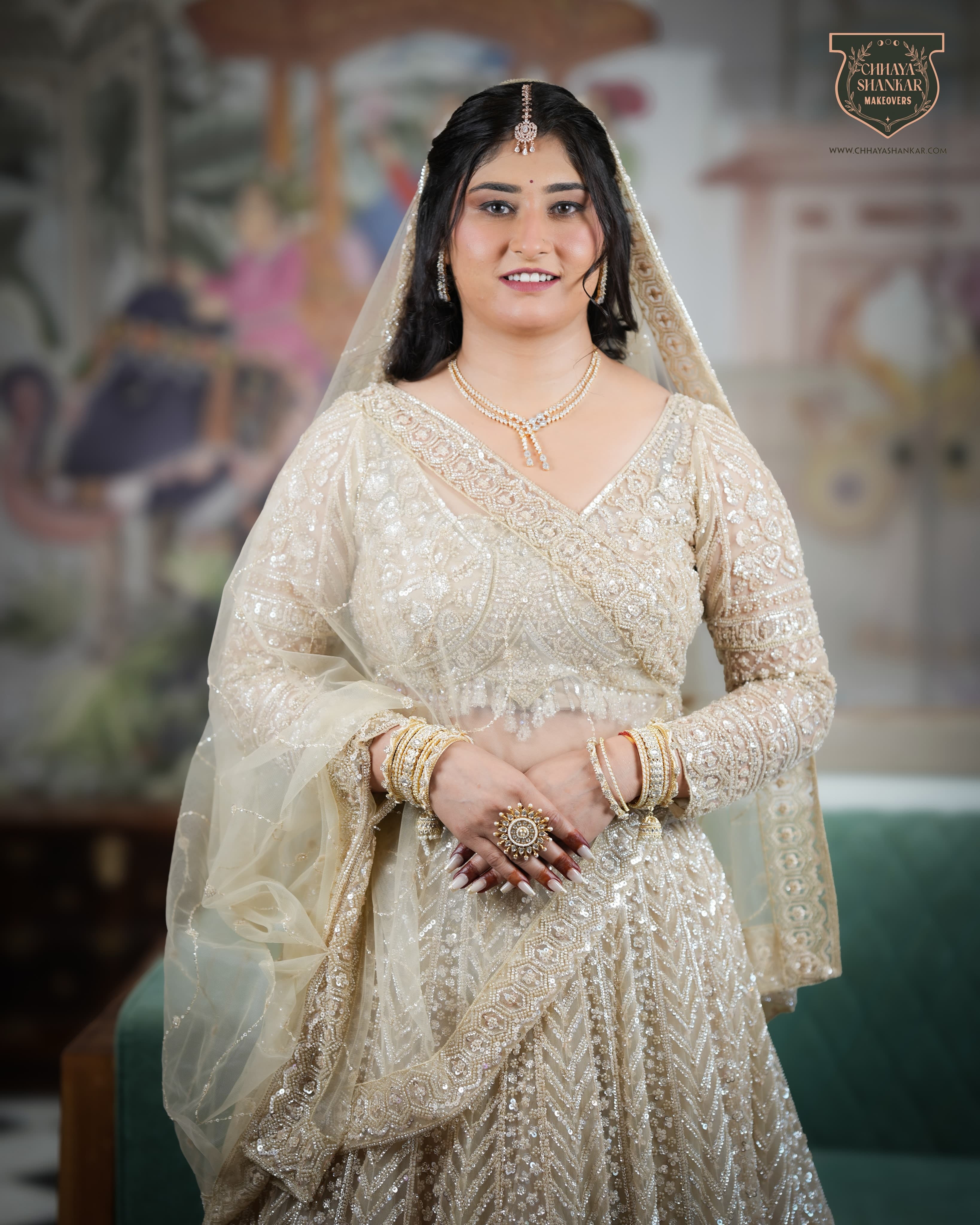 Engagement Bride ❤️ Book Yours Now at www.chhayashankar.com