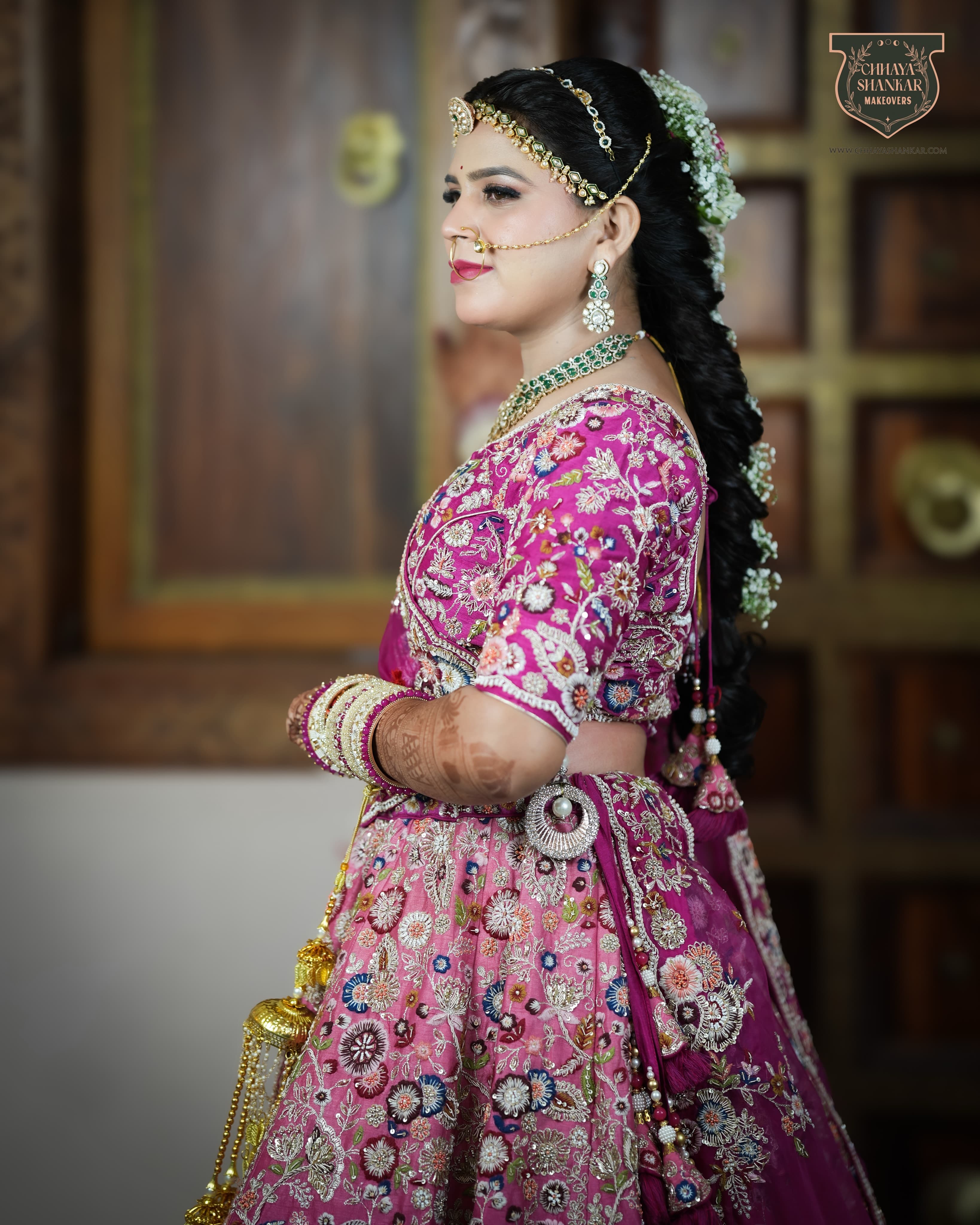 Beautiful Bride ❤️ Book Yours Now at www.chhayashankar.com
